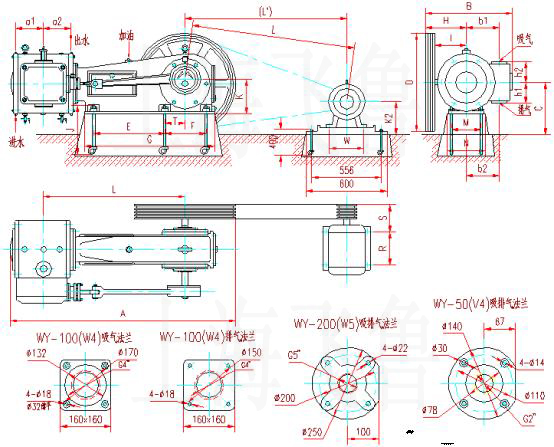 WY-50(V5)WY-100(W4)WY-200(W5)ʽձðbߴD